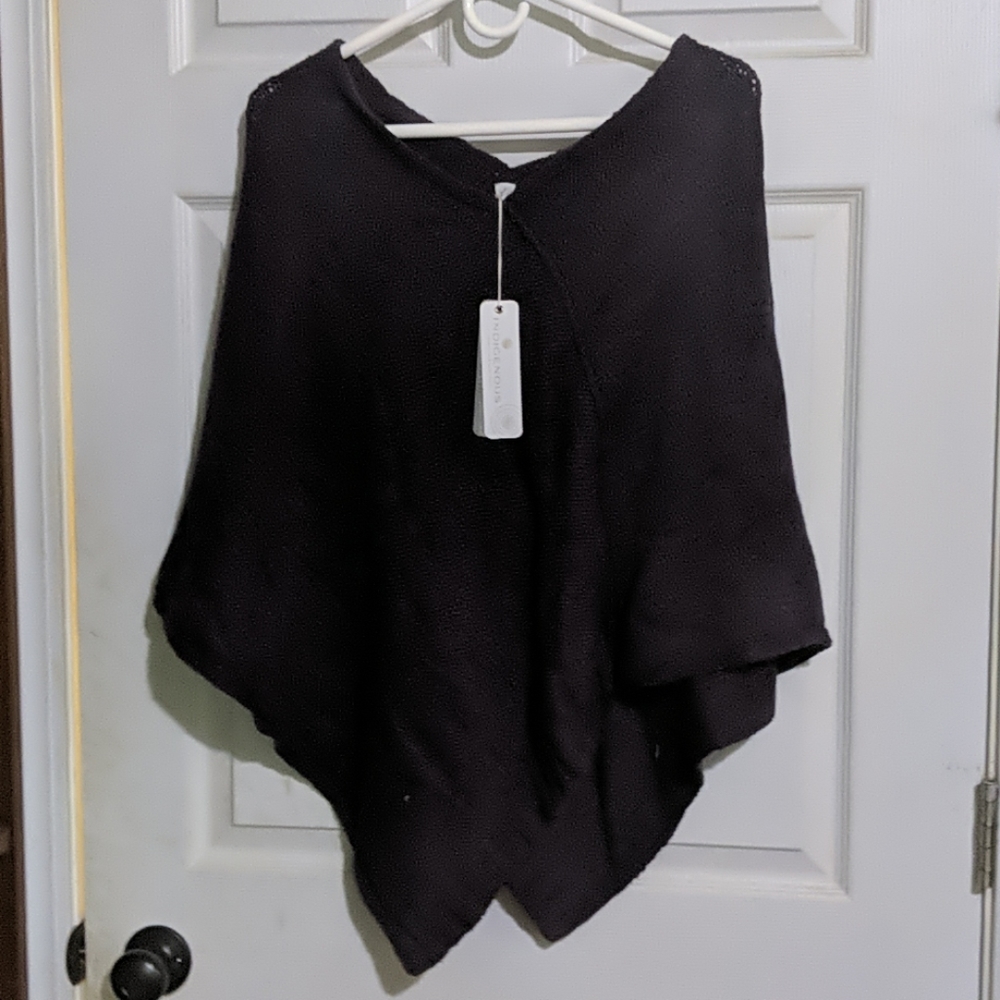 Cotton poncho